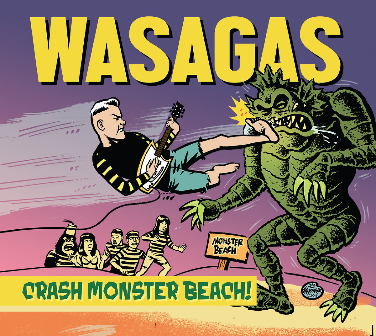 Wasgas Crash Monster Beach
