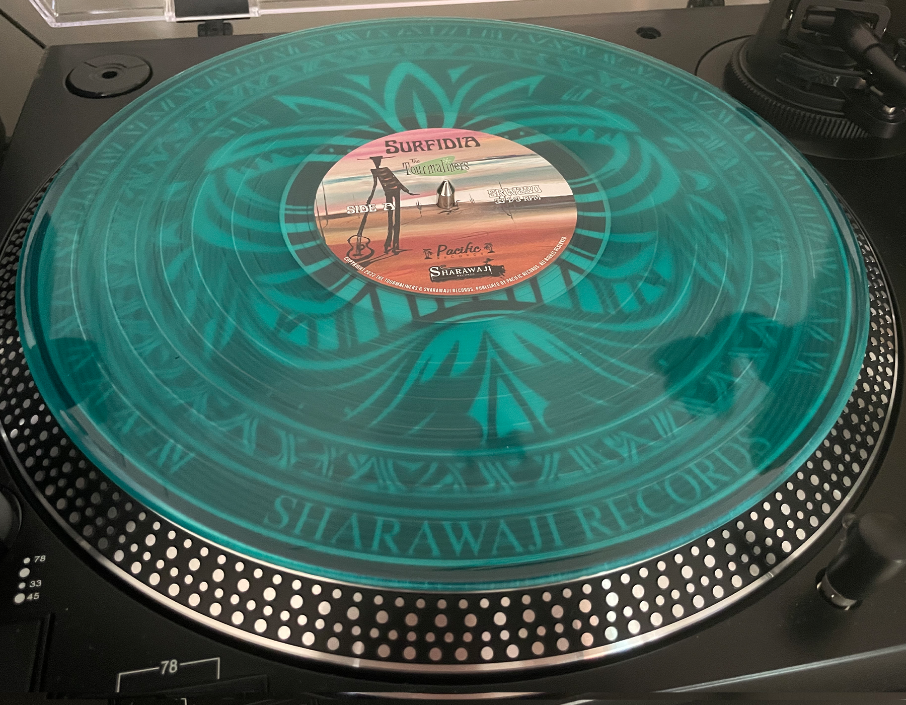 Sharawaji Records official slipmat